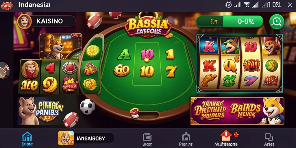 Level permainan yang menantang dan beragam.