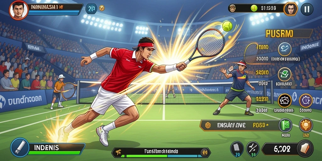 Tangkapan layar memperlihatkan grafik yang memukau dari level terbaru.
