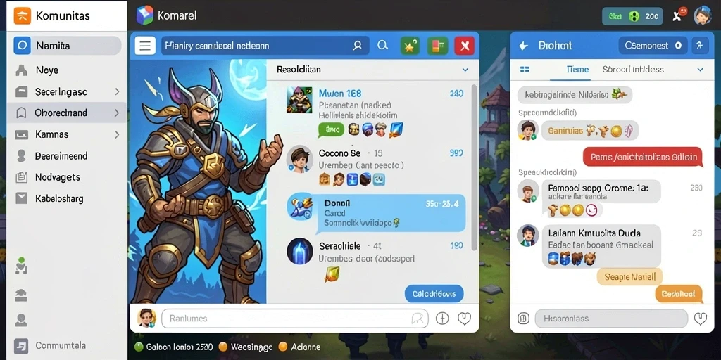 Screenshot menunjukkan antarmuka pengguna yang intuitif.