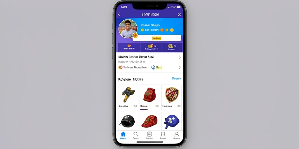 Screenshot dari turnamen yang sedang berlangsung.