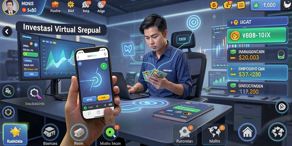 Sistem penghargaan yang memotivasi pemain terus bermain.