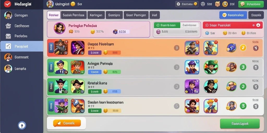 Bagian reward yang memberikan bonus menarik bagi pengguna.