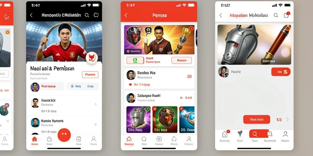 Fitur interaksi antar pemain yang menghibur.