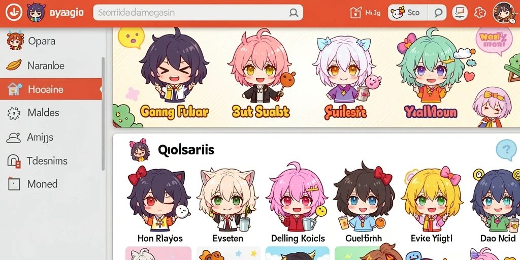 Pengguna berinteraksi dalam komunitas dan event.