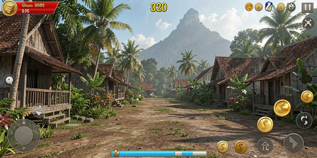 Mode multiplayer yang memungkinkan bermain bersama teman.