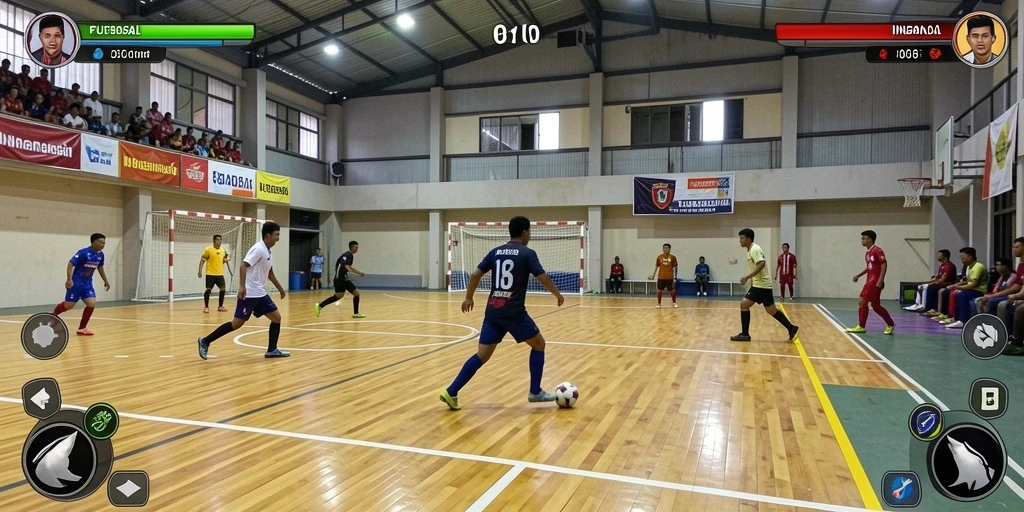 Momen seru dalam pertarungan melawan musuh.