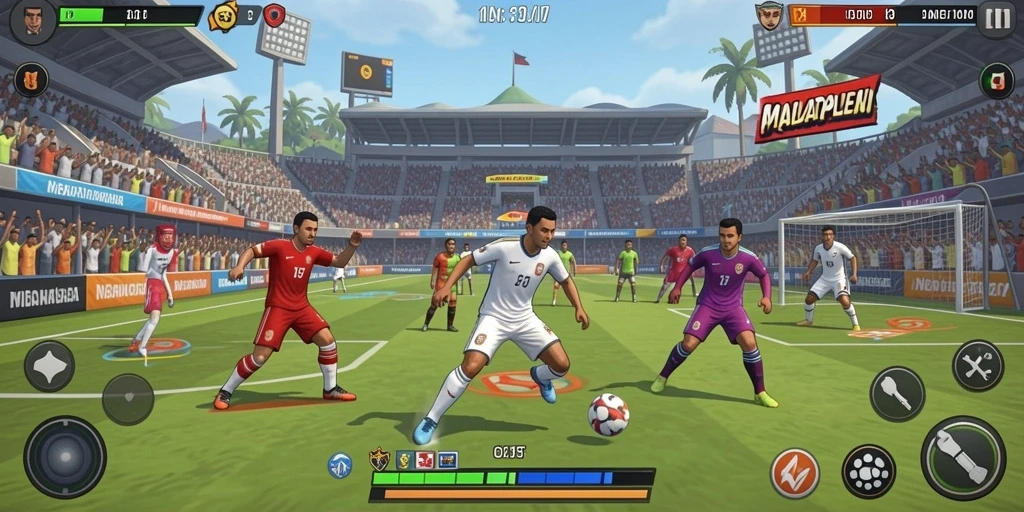 Screenshot aksi seru di level terbaru TOTO80.