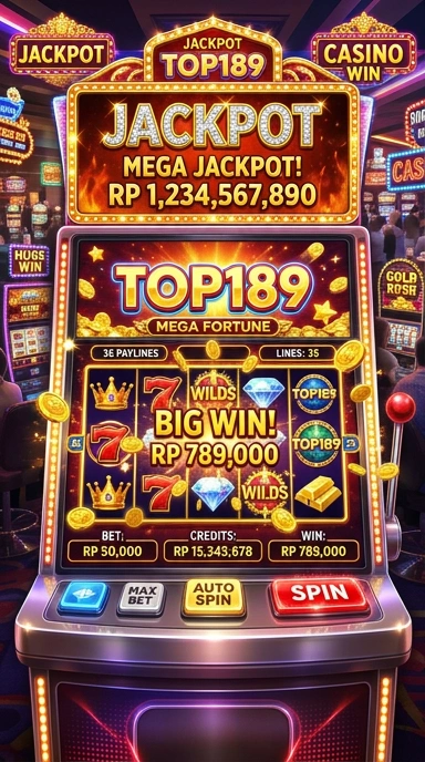 topi189 — layar beranda